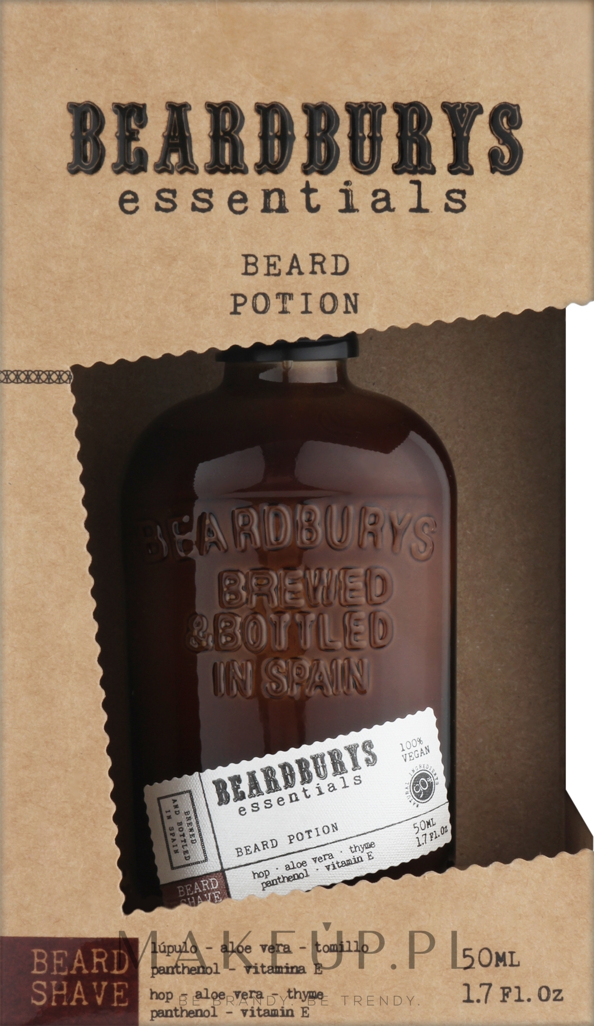 Olejek do brody - Beardburys Beard Potion  — Zdjęcie 50 ml
