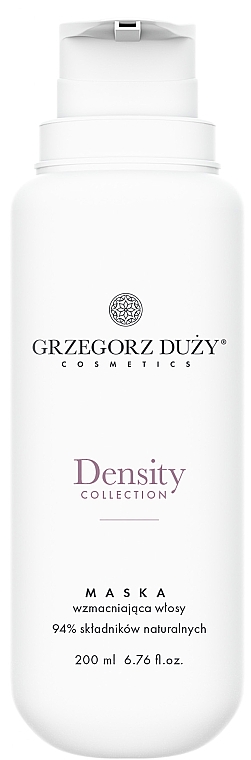 Maska wzmacniająca - Grzegorz Duzy Cosmetics Density Collection Hair Mask — Zdjęcie N1