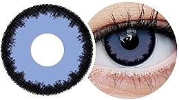 Kolorowe soczewki kontaktowe Lestat, 2 sztuki - Clearlab ClearColor Phantom — Zdjęcie N2
