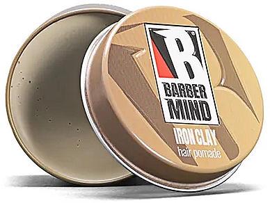 Pomada do włosów z glinką - Barber Mind Iron Clay Pomade — Zdjęcie N1