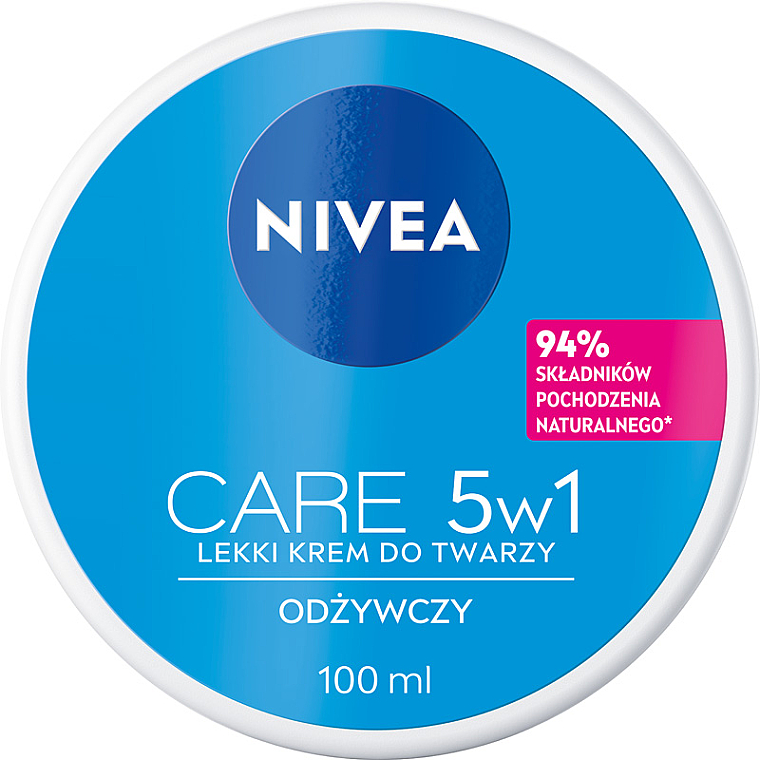5w1 odżywczy lekki krem do twarzy - NIVEA Care Nourishing Light Cream — Zdjęcie N2