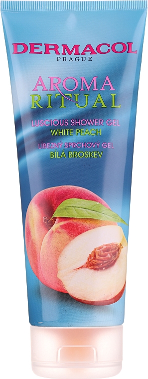 Żel pod prysznic Biała brzoskwinia - Dermacol Aroma Ritual White Peach Shower Gel