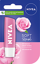Pielęgnująca pomadka różana do ust - NIVEA Soft Rosé — Zdjęcie N1