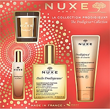 Kup Zestaw - Nuxe The Prodigieux® Collection (b/oil 100 ml + sh/oil 100 ml + perf 15 ml + candle 70 g)