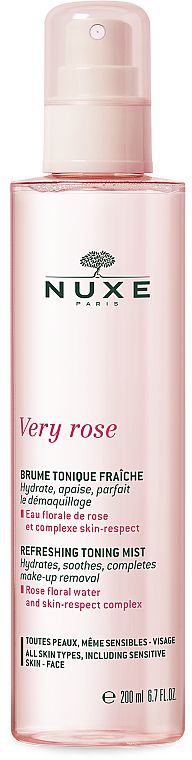 Odświeżająca mgiełka do twarzy - Nuxe Very Rose Refreshing Toning Mist