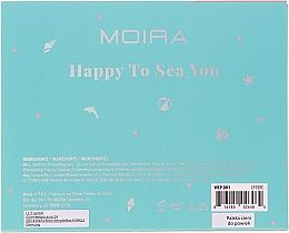 Paleta cieni do powiek - Moira Happy To Sea You Shadow Palette — Zdjęcie N3