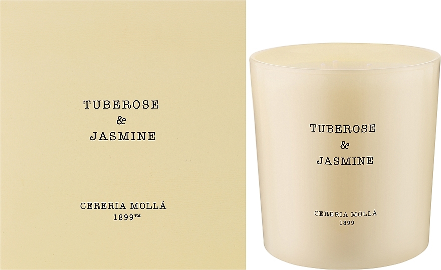 Cereria Molla Tuberose & Jasmine - Świeca zapachowa — Zdjęcie N2