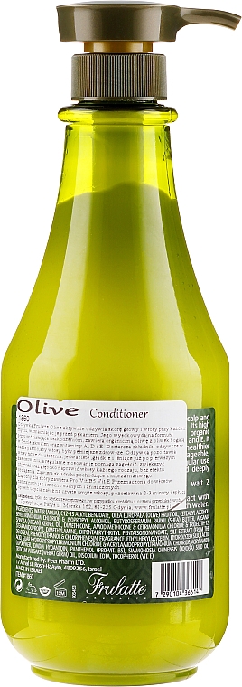 Odżywka do włosów suchych i zniszczonych - Frulatte Olive Dry & Damaged Hair Conditioner — Zdjęcie N2