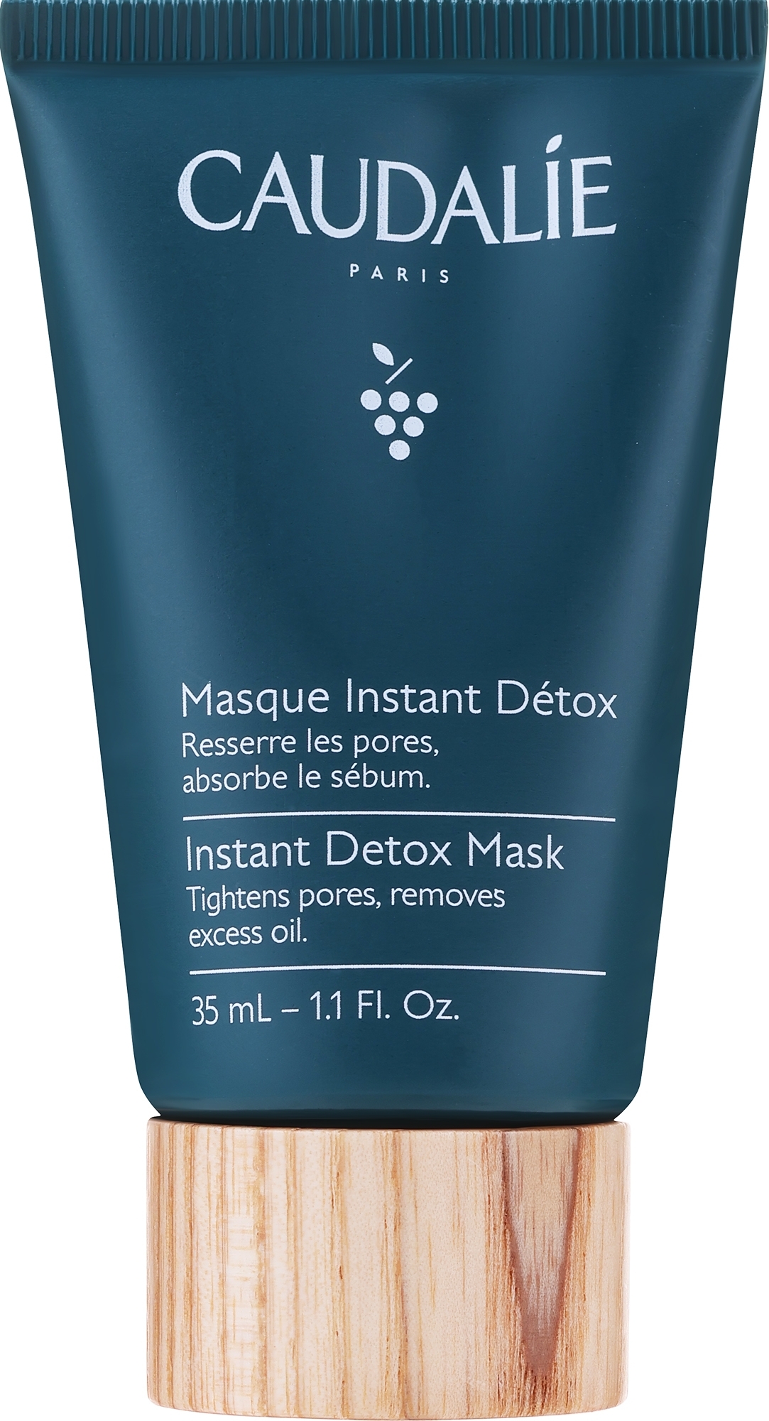 Detoksykująca maska do twarzy - Caudalie Vinergetic C+ Instant Detox Mask — Zdjęcie 35 ml