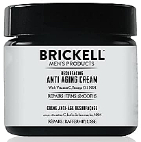 Kup Odmładzający krem ​​przeciwzmarszczkowy do twarzy - Brickell Men's Products Resurfacing Anti-Aging Cream