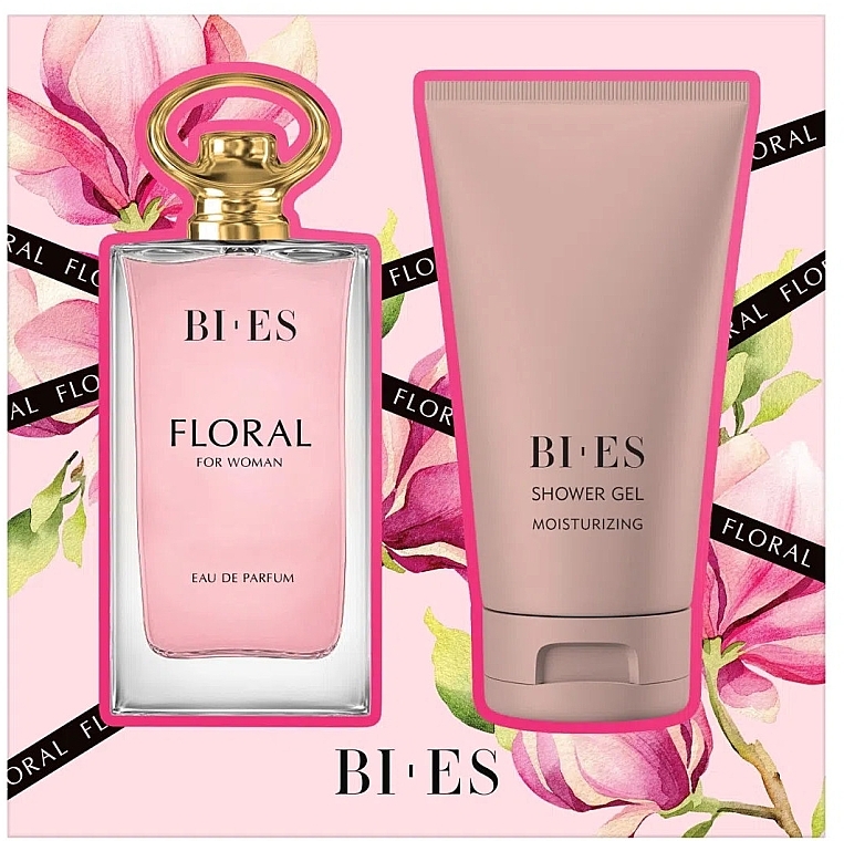 Bi-Es Floral - Zestaw (edp/90ml + sh/gel/150ml) — Zdjęcie N1