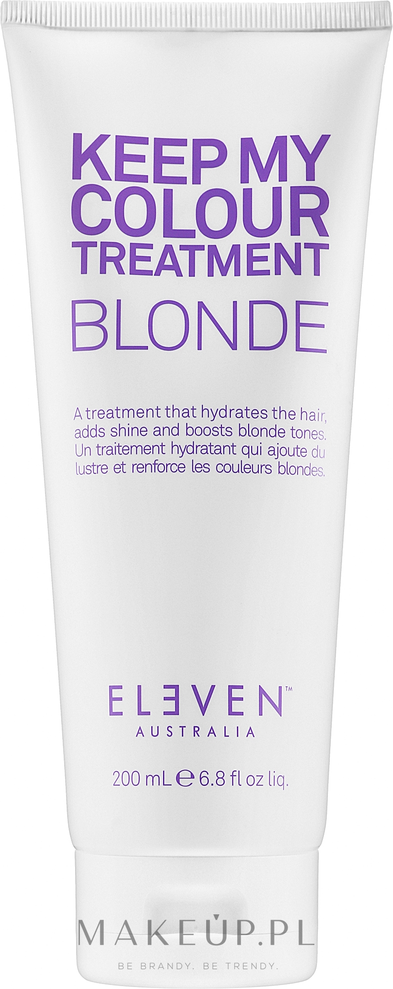 Maska do włosów farbowanych - Eleven Australia Keep My Color Treatment Blonde — Zdjęcie 50 ml