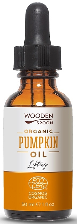 Olej z pestek dyni - Wooden Spoon Organic Pumpkin Oil — Zdjęcie N1