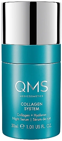 Kolagenowe serum do twarzy na noc - QMS Collagen Night Serum — Zdjęcie N1
