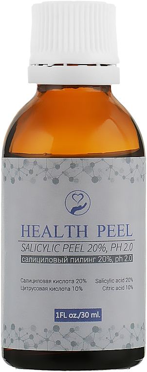 Peeling salicylowy PH 2,0, 20% - Health Peel Salycilic Peel, pH 2.0 — Zdjęcie N1