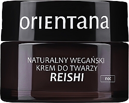 Naturalny wegański krem do twarzy na noc - Orientana Reishi Cream — Zdjęcie N2