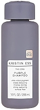 Fioletowy szampon dla blondynek i brunetek - Kristin Ess The One Purple Shampoo — Zdjęcie N1