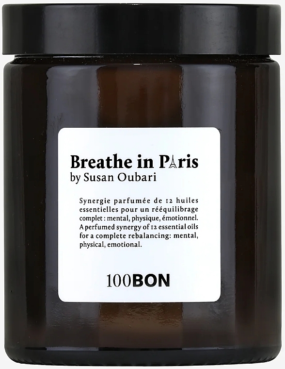 Świeca zapachowa - 100BON x Susan Oubari Breathe In Paris Scented Candle — Zdjęcie N1