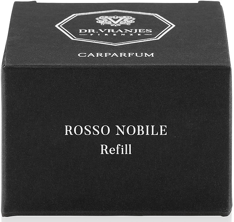 Dr. Vranjes Rosso Nobile Carparfum Refill - Odświeżacz powietrza do samochodu (wymienna jednostka) — Zdjęcie N1