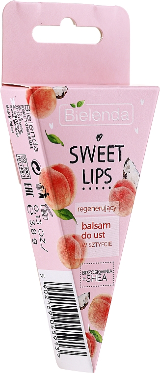 Regenerujący balsam do ust w sztyfcie - Bielenda Sweet Lips Regenerating Lip Balm — Zdjęcie N2