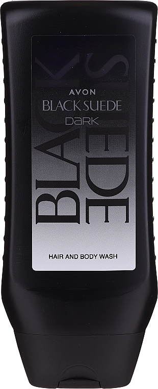 Avon Black Suede Dark - Oczyszczający żel do mycia włosów i ciała dla mężczyzn — Zdjęcie N1