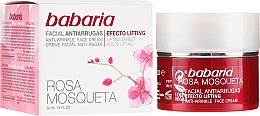 Kup Przeciwzmarszczkowy krem do twarzy - Babaria Rosa Mosqueta Anti-Wrinkle Face Cream