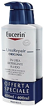 Kup Zestaw do makijażu - Eucerin UreaRepair Fluid Cleanser 5% Urea (h/fluid/2*400ml)