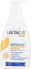 PRZECENA! Emulsja do higieny intymnej, z dozownikiem - Lactacyd Femina * — Zdjęcie N1