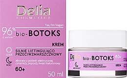 Kup Intensywnie liftingujący krem ​​przeciwzmarszczkowy - Delia bio-BOTOKS Intense Lifting And Anti-Wrinkle Cream 60+