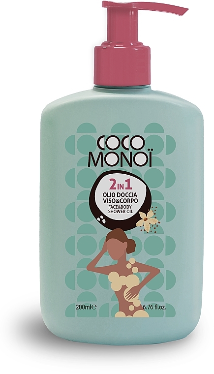 Olej pod prysznic - Coco Monoi Face & Body Shower Oil — Zdjęcie N1