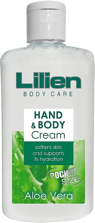 Krem do rąk i ciała Aloe Vera - Lilien Hand And Body Cream Travel Pack — Zdjęcie N1