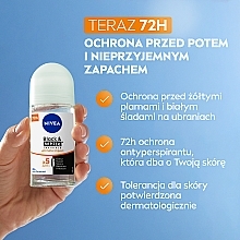 Antyperspirant w kulce - NIVEA Black & White Invisible Ultimate Impact — Zdjęcie N3