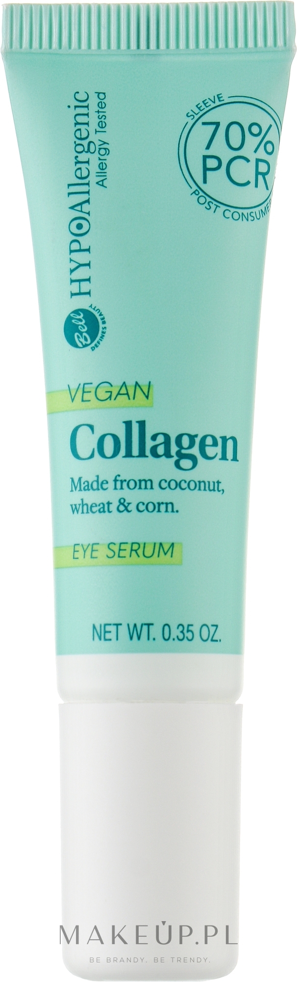Serum do skóry wokół oczu - Bell HypoAllergenic Vegan Collagen Eye Contour Serum — Zdjęcie 10 g