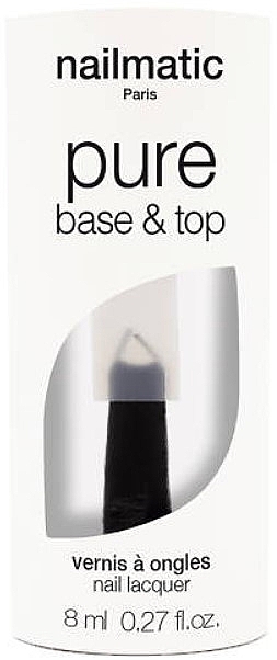 Baza i top do paznokci - Nailmatic Pure 2 In 1 Base & Top Coat — Zdjęcie N1