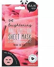 Kup Rozjaśniająca maseczka w płachcie z arbuzem - Oh K! Brightening Sheet Mask Watermelon