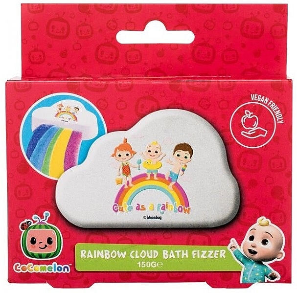 Kule do kąpieli - Cocomelon Bath Fizzer Rainbow Cloud — Zdjęcie N1