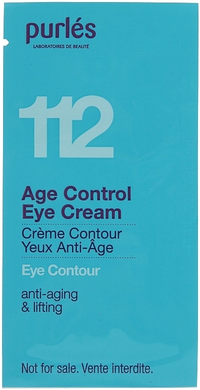 Krem pod oczy - Purles 112 Age Control Eye Cream (próbka) — Zdjęcie N1