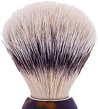 Pędzel do golenia, ecaille - Plisson Original Shaving Brush "High Mountain White" Fibre — Zdjęcie N2