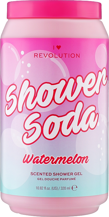 Żel pod prysznic Arbuz - I Heart Revolution Tasty Shower Soda Watermelon Scented Shower Gel — Zdjęcie N1