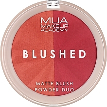 Podwójny róż do twarzy - MUA Blushed Duo Powder Blusher — Zdjęcie N2