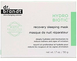 Rewitalizująca maska do twarzy ​​na noc - Dr Brandt Hydro Biotic Recovery Sleeping Mask — Zdjęcie N2