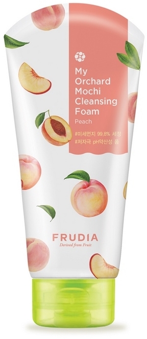 Oczyszczająca pianka do twarzy z brzoskwinią - Frudia My Orchard Peach Mochi Cleansing Foam — Zdjęcie N1