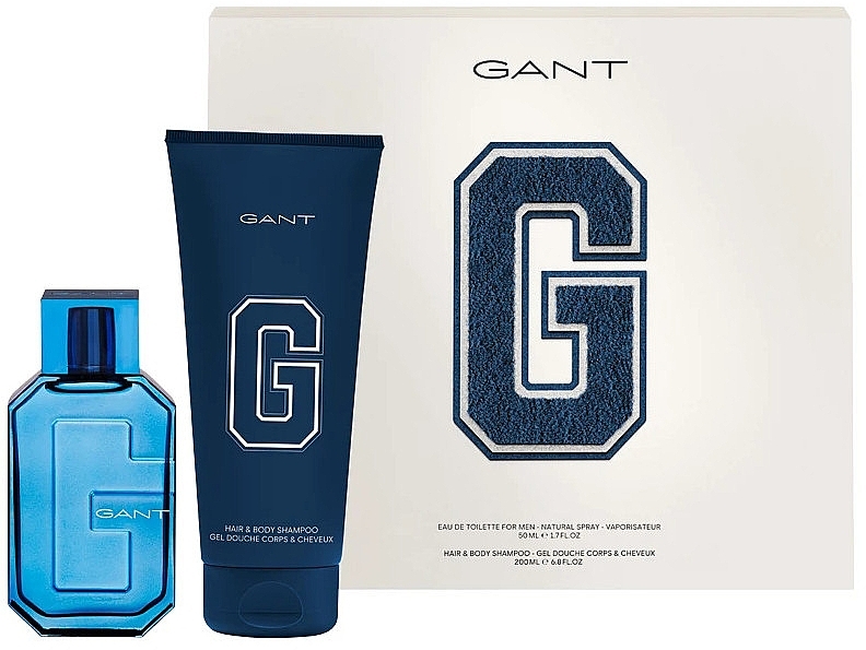 Gant Eau de Toilette - Zestaw (edt/50ml+shm/200ml) — Zdjęcie N1