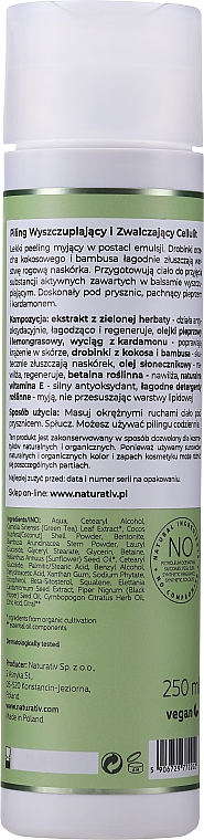 Ujędrniający peeling do ciała - Naturativ Slimming And Firming Peeling — Zdjęcie N2