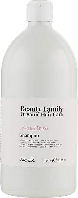 Szampon do włosów cienkich, skłonnych do plątania - Nook Beauty Family Organic Hair Care — Zdjęcie N3