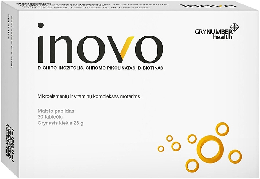 Kompleks witamin i mikroelementów dla kobiet - GryNumber Health Inovo — Zdjęcie N1