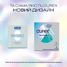 Prezerwatywy supercienkie, 3 szt. - Durex Invisible — Zdjęcie N4