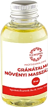 Olejek do masażu Granat - Yamuna Pomegranate Plant Based Massage Oil — Zdjęcie N1