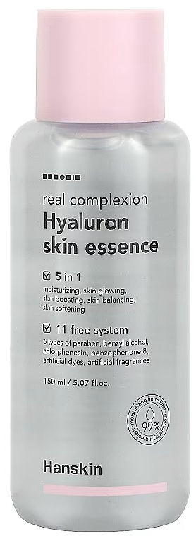 Esencja z kwasem hialuronowym - Hanskin Real Complexion Hyaluron Skin Essence — Zdjęcie N1