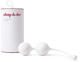 Kulki dopochwowe, białe - Whoop De Doo Venus Balls Classic White — Zdjęcie N2